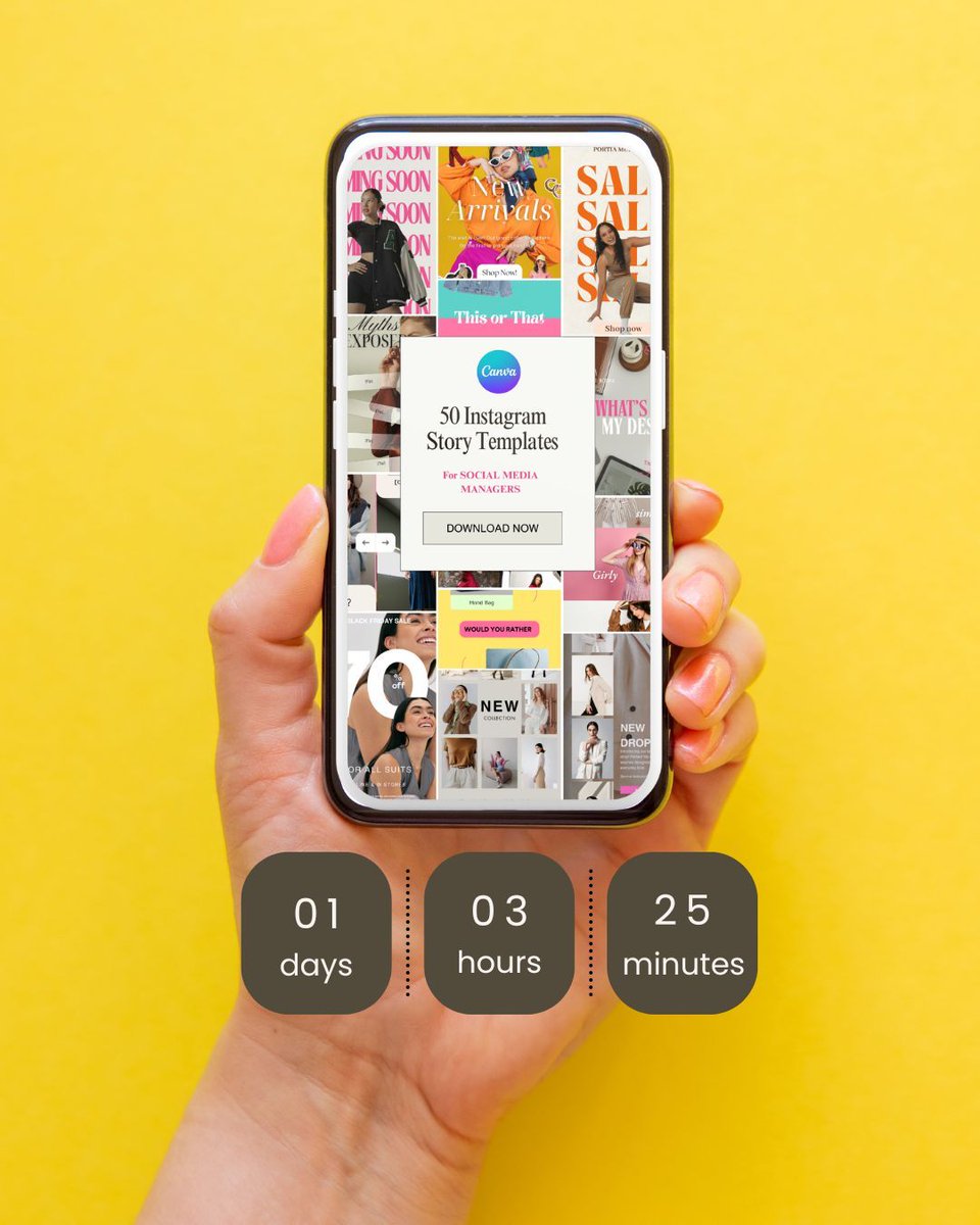 Portia45804329's tweet photo. Spending too much time #designing #stories every week?
 Save hours with our ready-to-use templates—just drag, drop, and post.
      #Download now and reclaim your time! 
https://t.co/eV9BhFSJcc https://t.co/nw02wcPk8V
