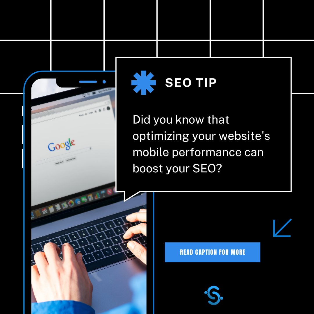 Did you know that optimizing your website's mobile performance can boost your SEO? 

Google’s mobile-first indexing is a game changer for ranking!

Want to learn More SEO Tips?

Here 👉 loom.ly/Ze-mR68