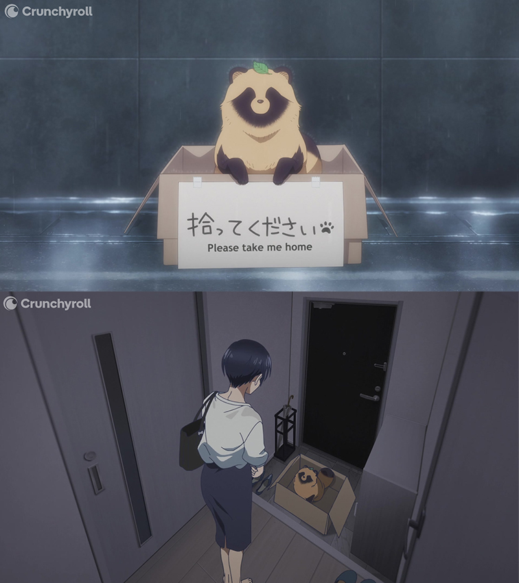 Crunchyroll's tweet photo. “Don’t fall for -” TOO LATE. 😌 (via With You and the Rain) https://t.co/v1wdnFsiEq