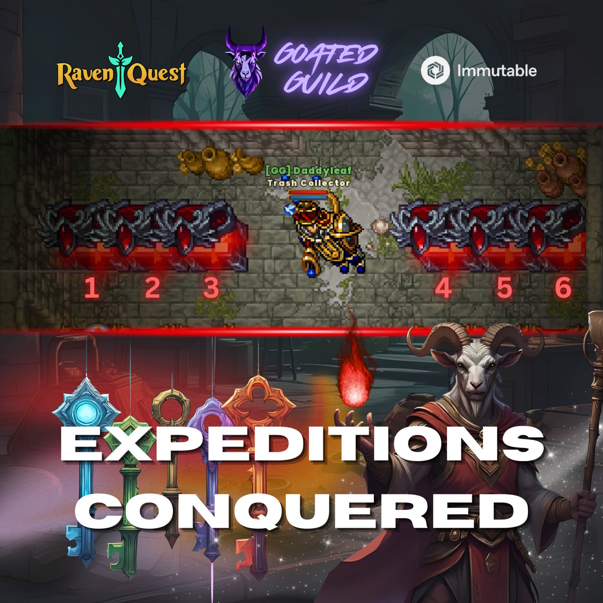 Everyone else: “Don't take legendaries to be safe.”
Leaf: “Give me 6 legendaries.”

No. 1 player energy. GOATED 🐐

<a href="/RavenQuestGame/">RavenQuest</a> 1.1 Expansion on <a href="/Immutable/">Immutable</a> 💎