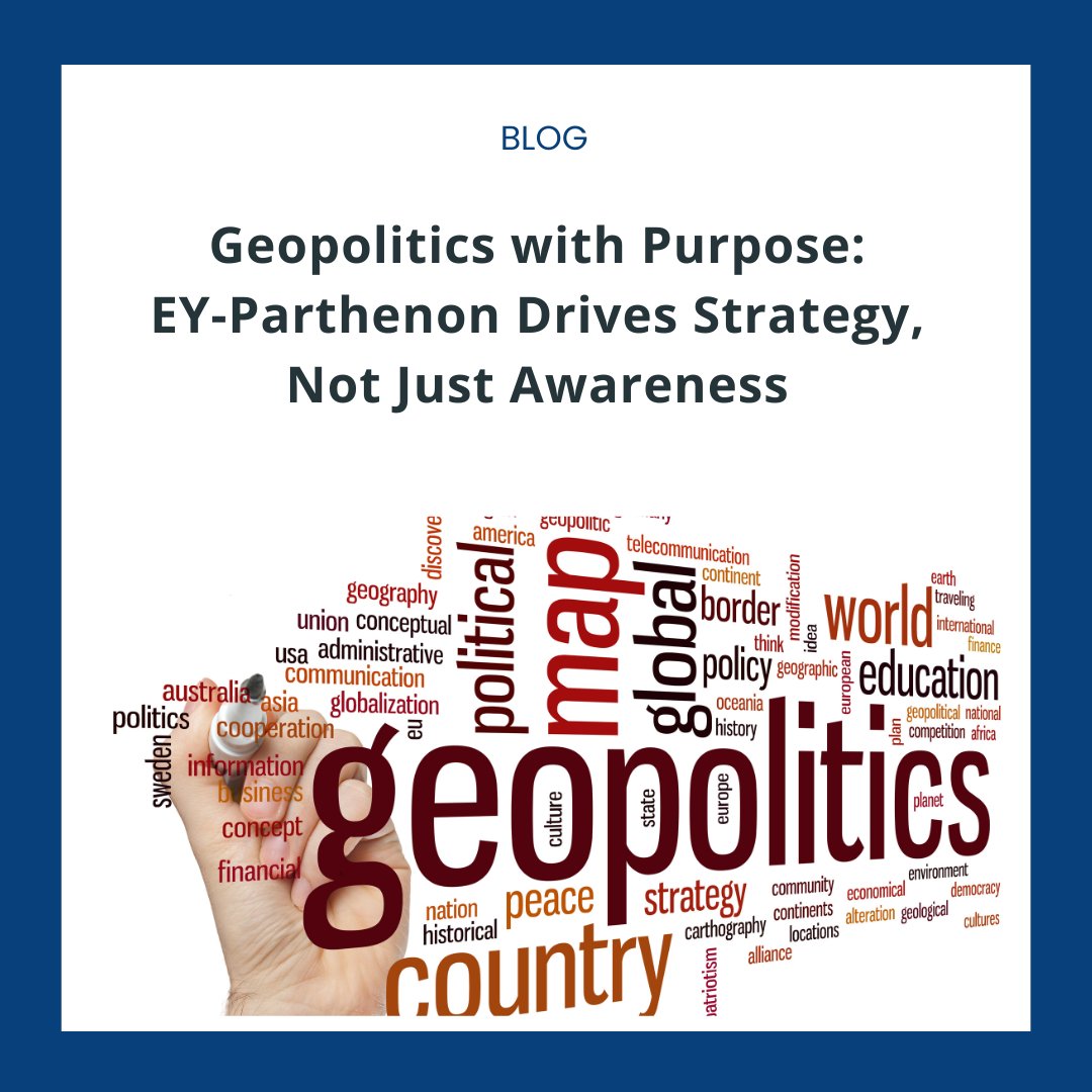 Learn why #EY-Parthenon holds an advantage in #geopolitical analysis, as discussed in TBR's recent meeting with the company's experts -- Read the full blog today: hubs.ly/Q03xVwjn0