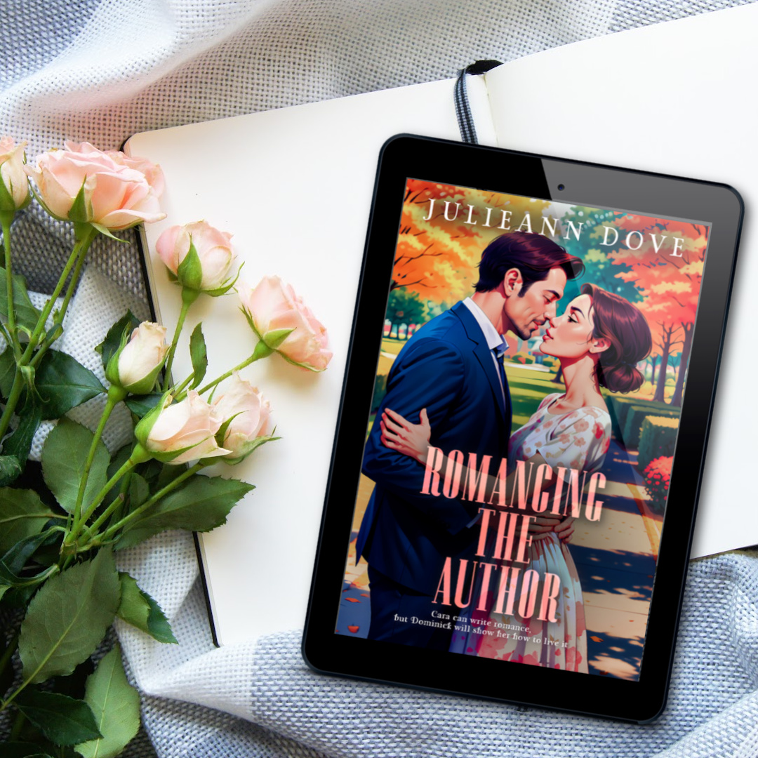 ♥️Book Tour &amp; #Giveaway: Romancing The Author by Julieann Dove sarahcantstopreadingbooks.com/2025/08/19/%e2…