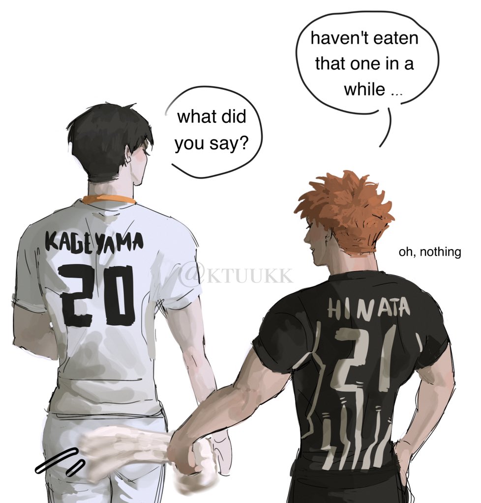 post-match hunger 🍽️ #hinakage #kagehina #日影