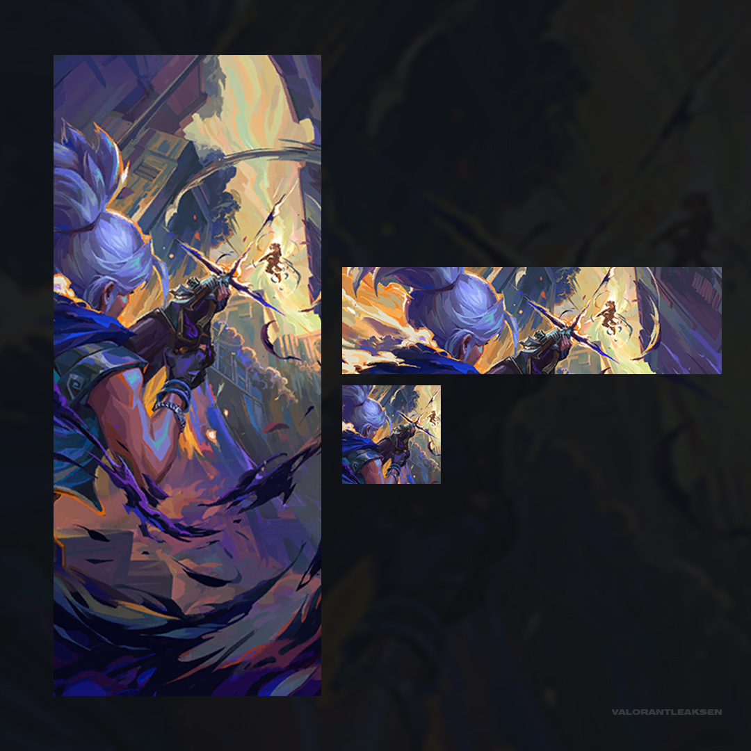 VALORANTLeaksEN's tweet image. Champions 2025 Drops // #VALORANT 

• ''No Fly Zone'' Playercard
• ''Breadshot'' Spray
• ''Oui Chef'' Title