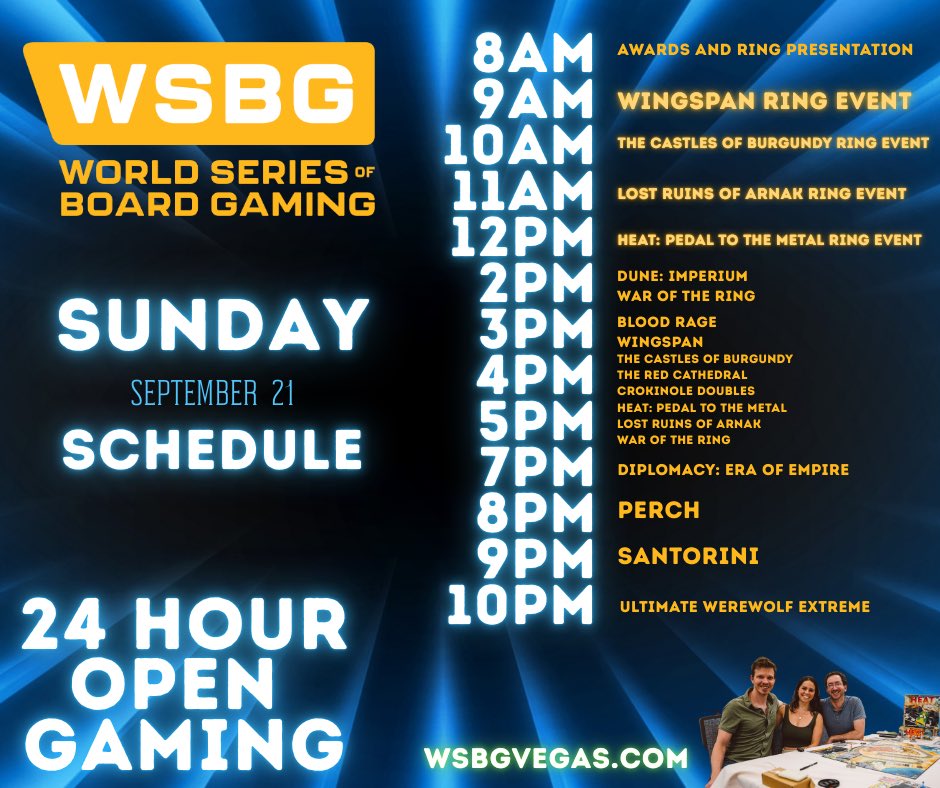 Only 14 days left to enter Ring Events! wsbgvegas.com