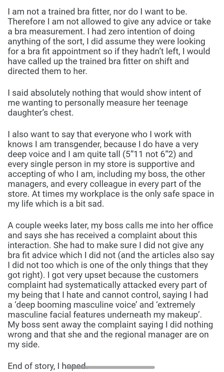 LGBwiththeT's tweet image. 🚨 BREAKING 🚨

The M&amp;amp;S colleague at the centre of the recent anti trans hate storm, has spoken out and given detailed information about what REALLY happened in M&amp;amp;S...

And just as you thought... Things were not as you were told!