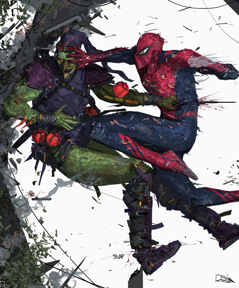spider-man &amp; goblin