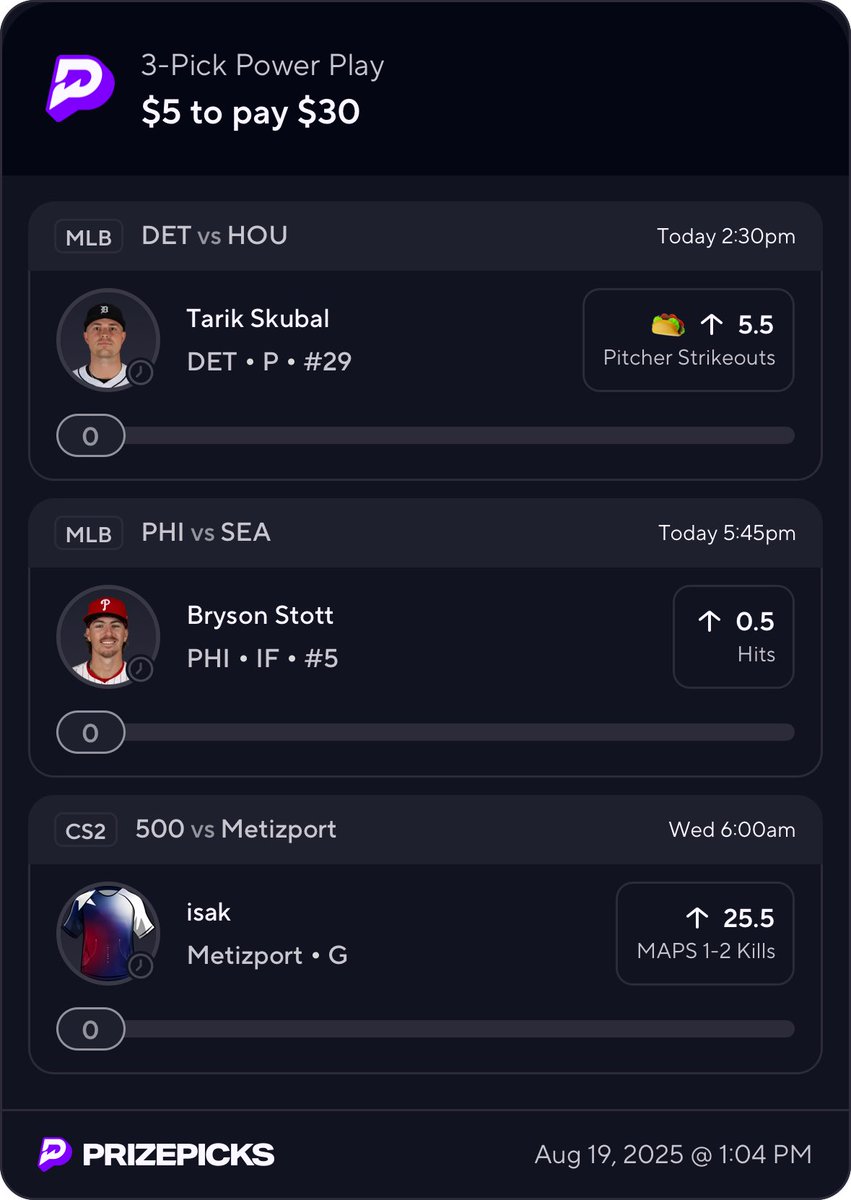 🌮Taco Tuesday from the DGF Optimizer🌮

prizepicks.onelink.me/gCQS/shareEntr…