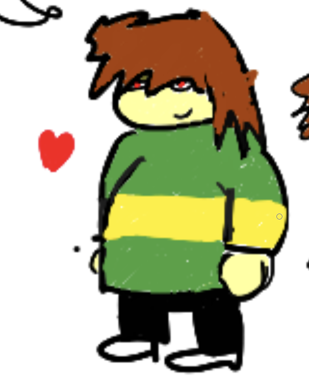 my #deltarunefanart  of frisk form video game #deltarune by toby fox