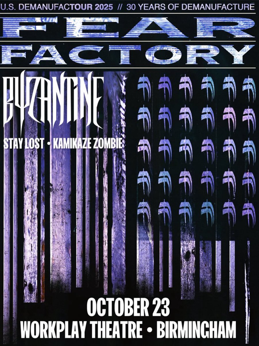 Rocking with the absolute legends in <a href="/FearFactory/">Fear Factory</a> in our hometown. October 23rd. See you freaks there!