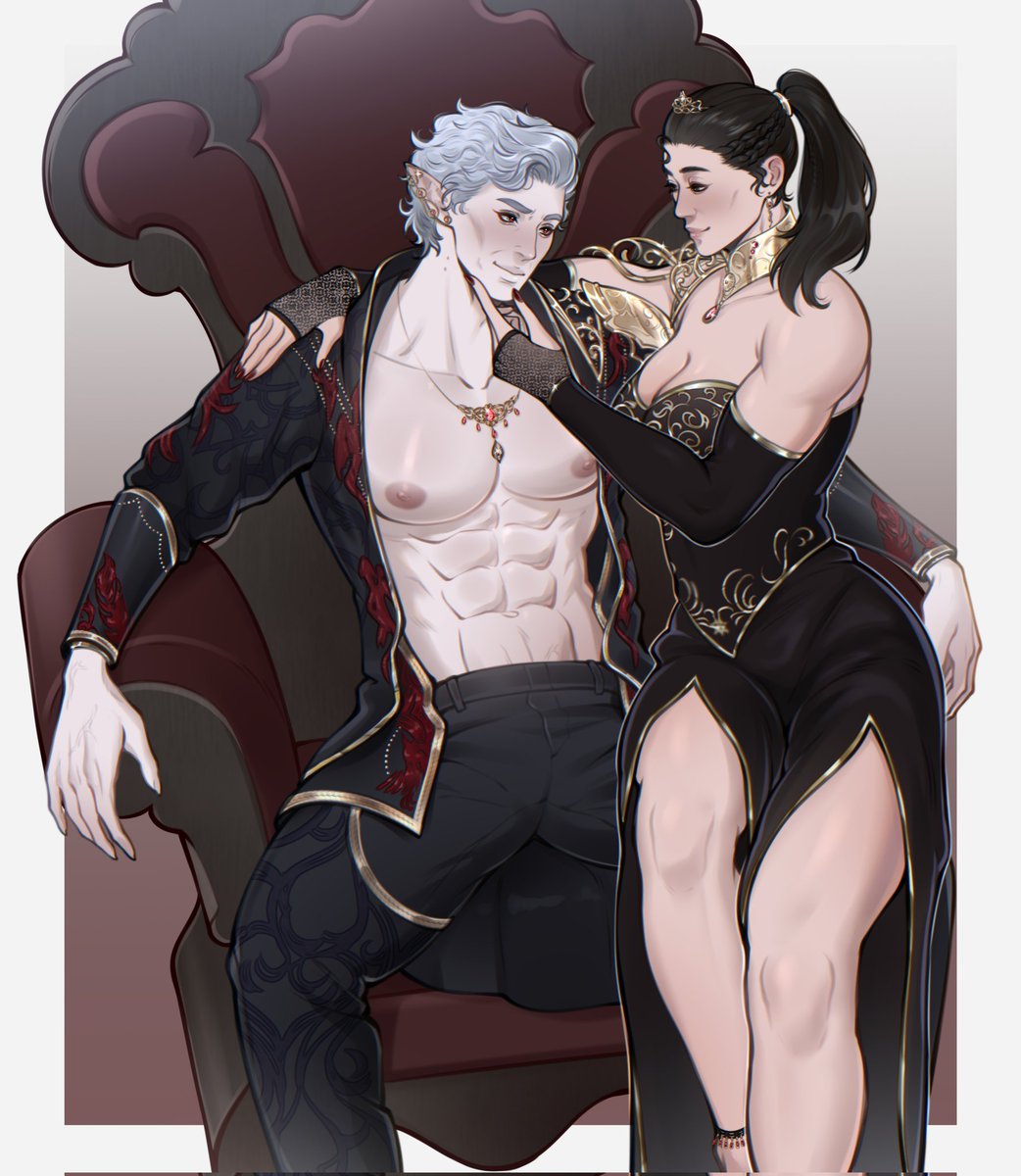 What do two vampires do on their off days?
Thank you <a href="/xmrtrx/">mrtr 🦇</a>
#astarion #astarionfanart #bg3