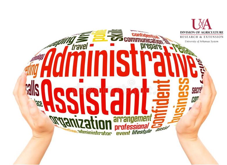 UADA's Ozark District is currently seeking an Administrative Assistant.  For more information or to apply, please visit uada.edu/jobs Posting # R0075689
