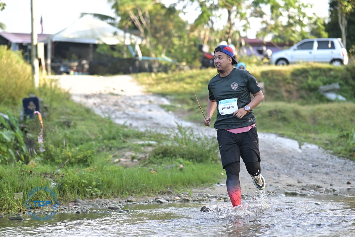raffradzuan's tweet image. Sweeper 15km Trail des Pantai. #Rotan