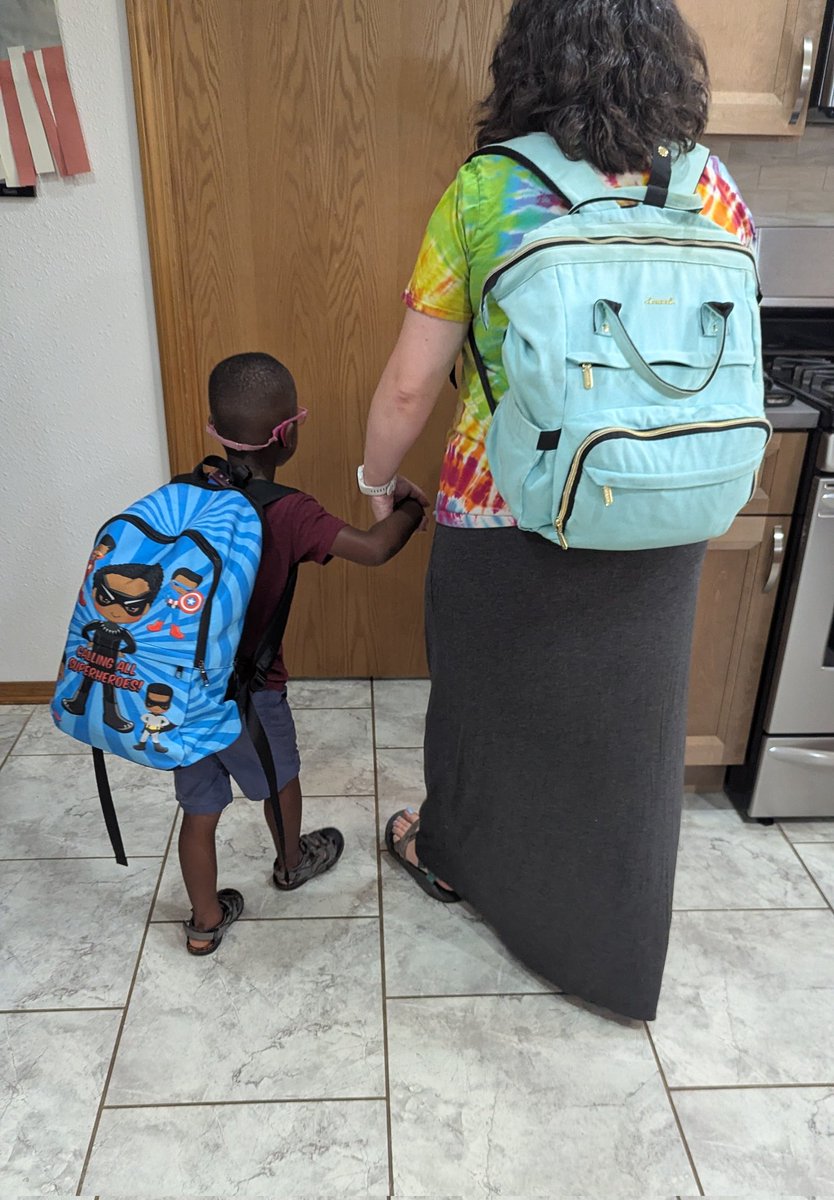 Why #IChooseSPS:
I am an <a href="/officialSPS/">Springfield Public Schools</a> alum. This is year 15 of teaching at <a href="/PhelpsCenter/">Phelps Center</a>.
Today Little Man becomes one of the newest members of #TeamSPS as he heads to <a href="/MoPrek/">Wonder Years Preschool (SPS)</a>.
Welcome #BackToSPS!
<a href="/DrGrenitaLathan/">Dr. Grenita Lathan</a>