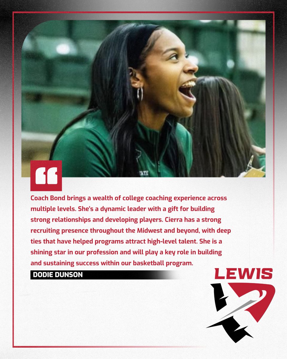 Join us in welcoming Cierra Bond to the Flyer Family as our new Assistant Coach on the Women’s Basketball staff!

#FlyAsOne x #BelieveBIG 🏀✈️