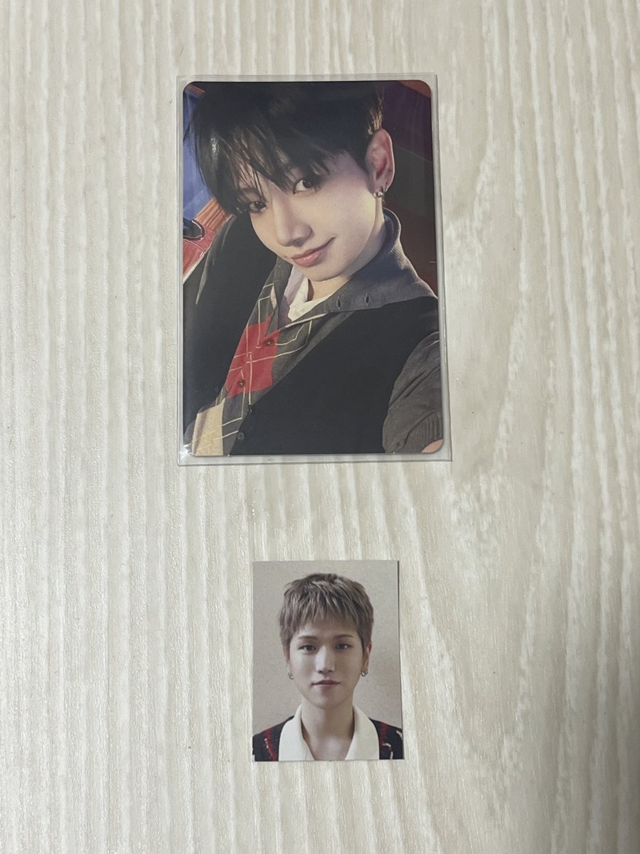 U_4Dps's tweet photo. BOYNEXTDOOR ボネクド ボイネク BOYLIFE トレカ 交換

【譲】 リウ、ジェヒョン、テサン、イハン 

【求】💖ソンホ 同種

郵送希望です
お気軽にお声がけください🙇‍♀️ https://t.co/D2G69jXyMQ