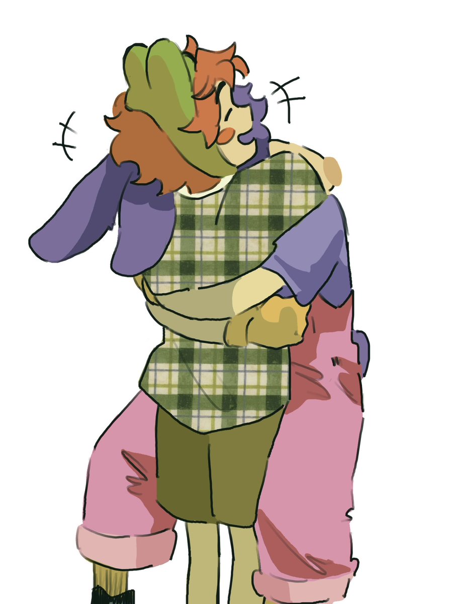 #funnybunny #TheAmazingDigitalCricus #doodle 
(hugging