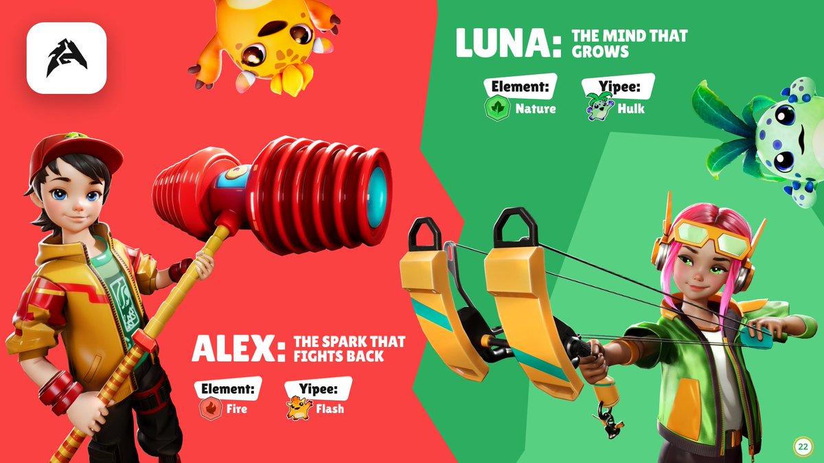Meet our Heroes: Alex &amp; Luna

Alex has always protected others. His friends, his sister Luna, and even strangers, never thinking it made him special. That changed the day the portal opened, revealing the courage and care that set him apart.

Luna, the clever and observant one,
