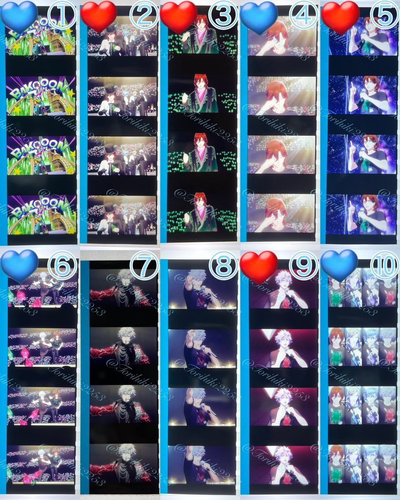 Torihiki2253's tweet photo. 【交換】うたプリ タブナイ

譲:入場特典 コマフィルム
嶺二.蘭丸.嶺二&amp;蘭丸.4人集合

求:リプ欄画像にて優先コマ記載
蘭丸.カミュ.蘭丸&amp;カミュ

記載のないコマも未所持は検討可能

郵送(追跡有)>>後日渋谷手渡し(日時要相談)
⬇️ https://t.co/XzwasqNGy2