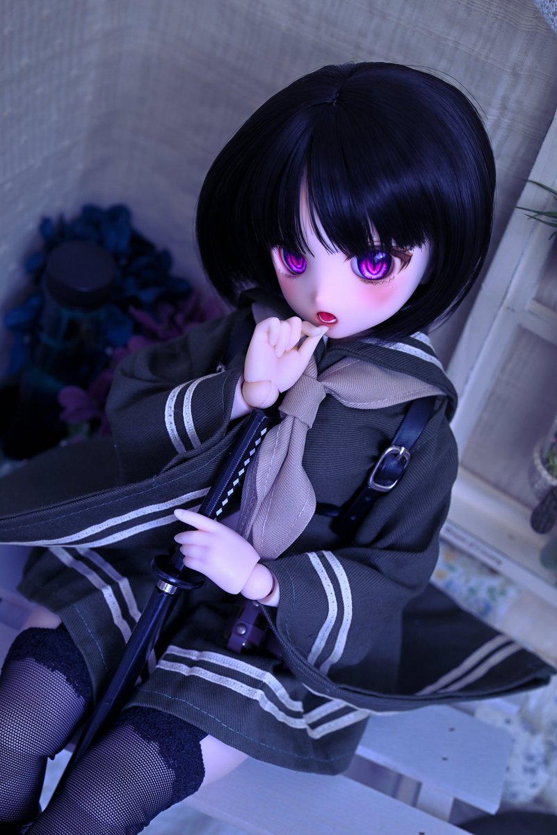 #ドールの視線に口説かれて 
🔪✨

#きな娘 #じゃぱんセーラー #ScarletAlice #今日のみうか