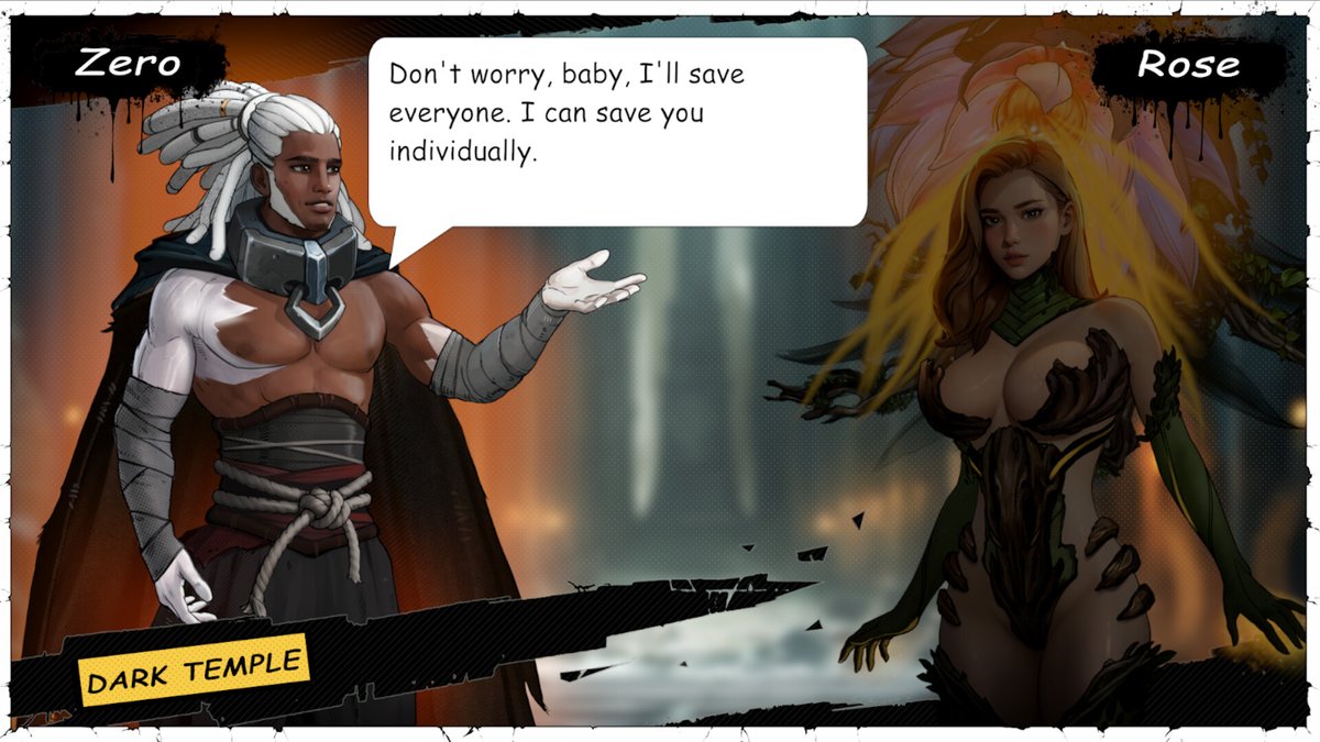 Wokenessisevil's tweet photo. Is this what gamers want in video games?

#ComixZero https://t.co/Z0QMngV17w