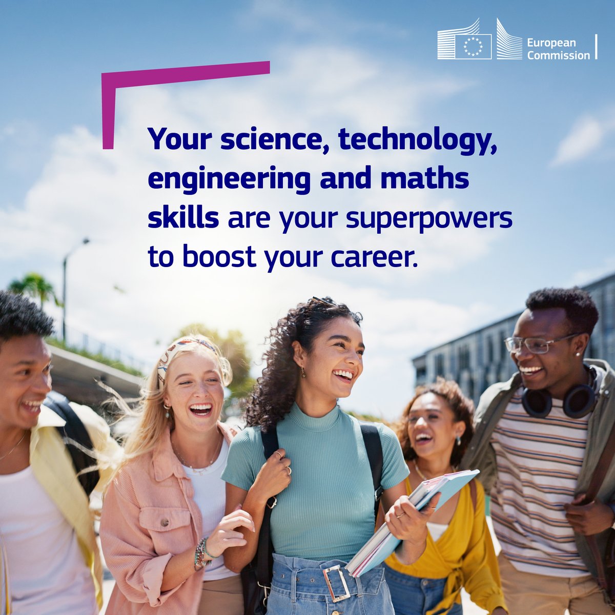 Ready to expand your students' STEM horizons? 🔬⚡

Have a look at our free resources available beyond the classroom! Help them discover their potential in STEM and digital skills 💡✨

Discover them here : europa.eu/!MyCpwT