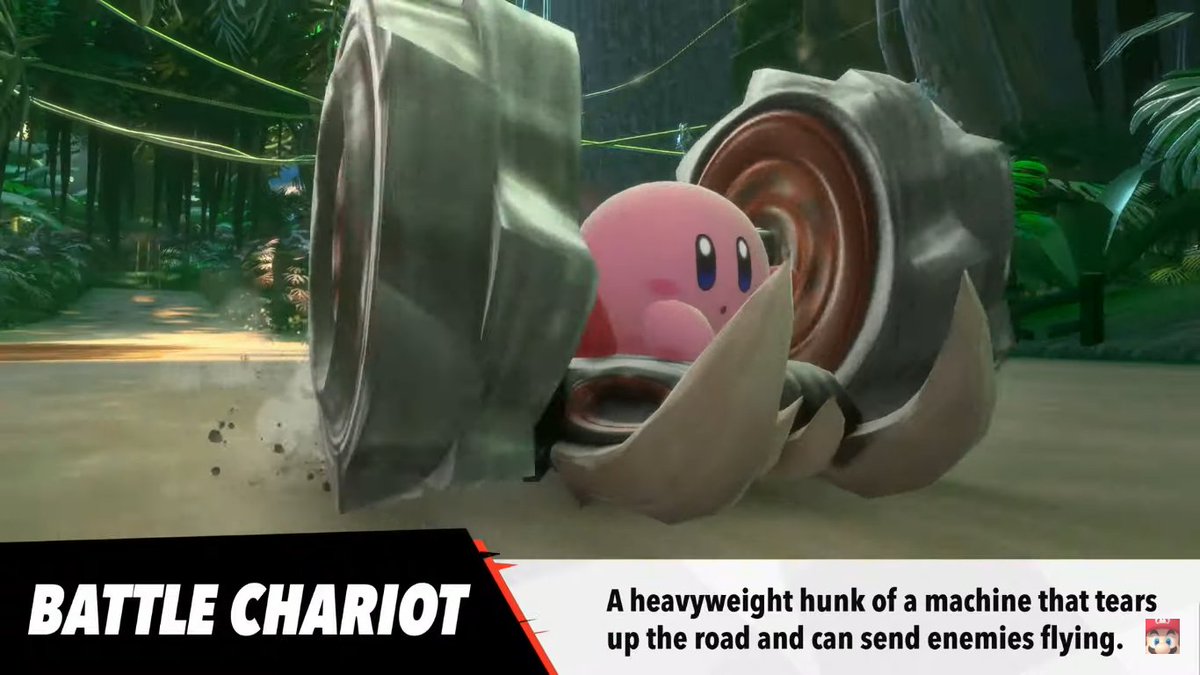 Kirby is fast and he is furious.