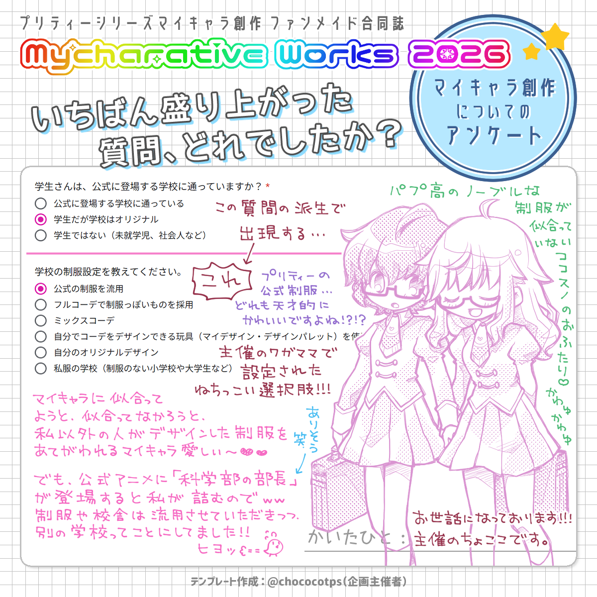 ちょここ🥼創作 tweet media