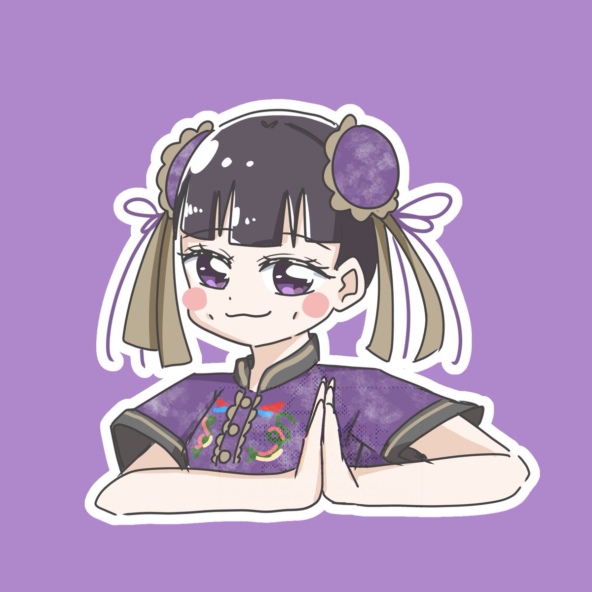 👲🥟🥡🐲🏮🐼 #momoclo_fanart