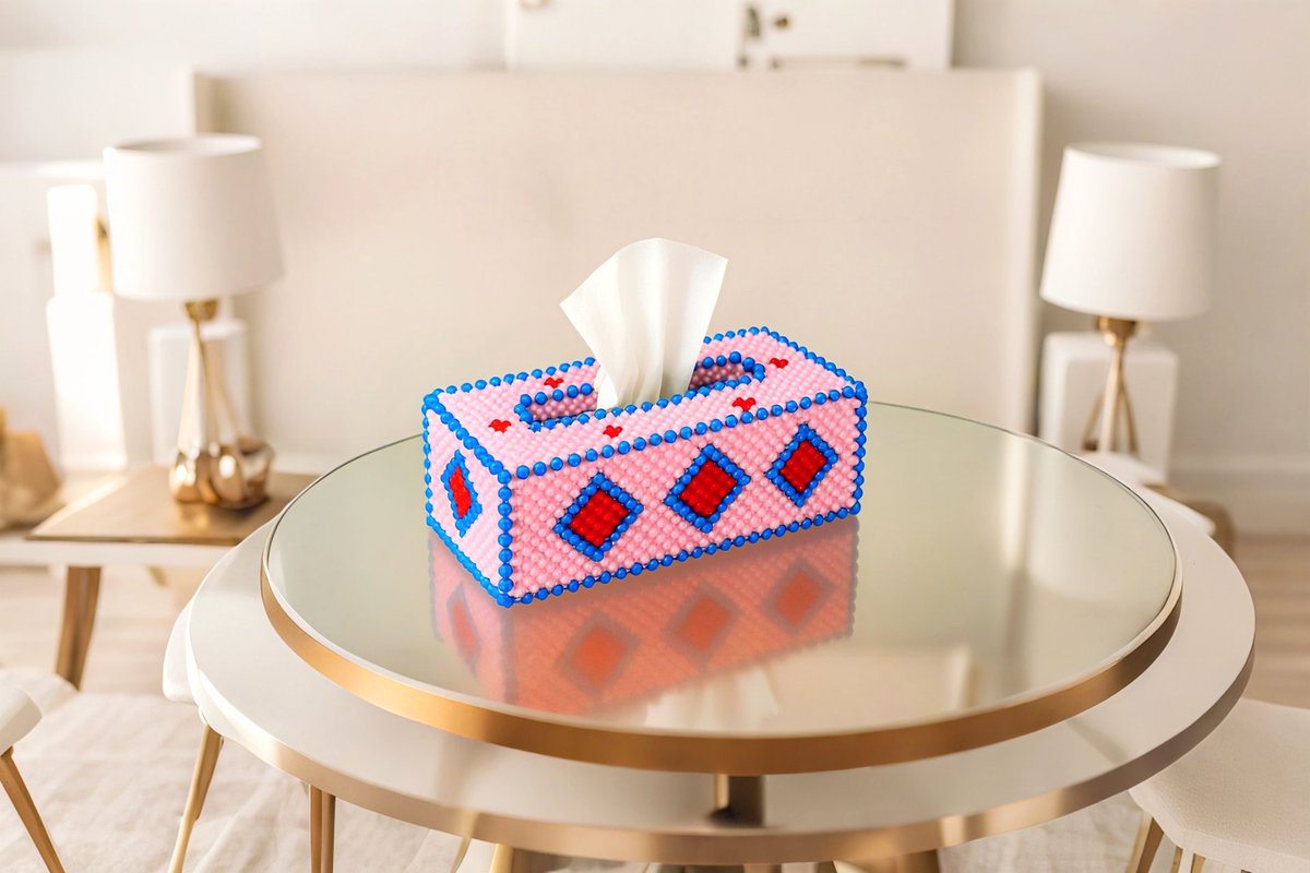 KalraTeto30823's tweet image. ✨ Handmade Beaded Tissue Box ✨
💰 Price: Rs. 2500/-
🎨 Available in ANY custom color &amp;amp; design!

Perfect for 🏡 Home &amp;amp; 🏢 Office décor.
📩 DM to order!

#StoneAndStyle #Handmade #BeadedArt