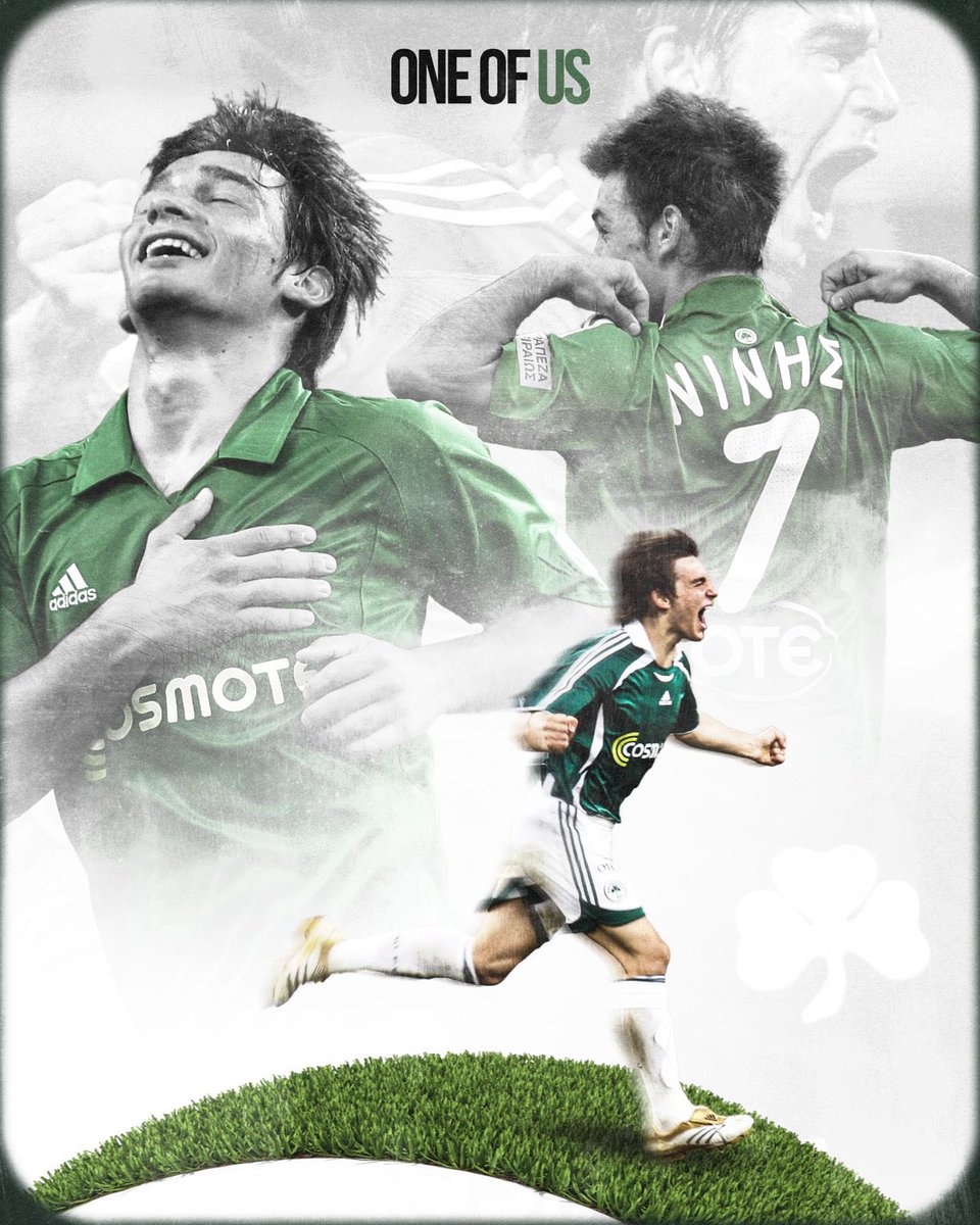 Το ταξίδι τελείωσε, αλλά οι στιγμές μένουν. Ένας από εμάς, για πάντα. Ευχαριστούμε, Σωτήρη Νίνη. 💚☘️

#PAOFC #Panathinaikos