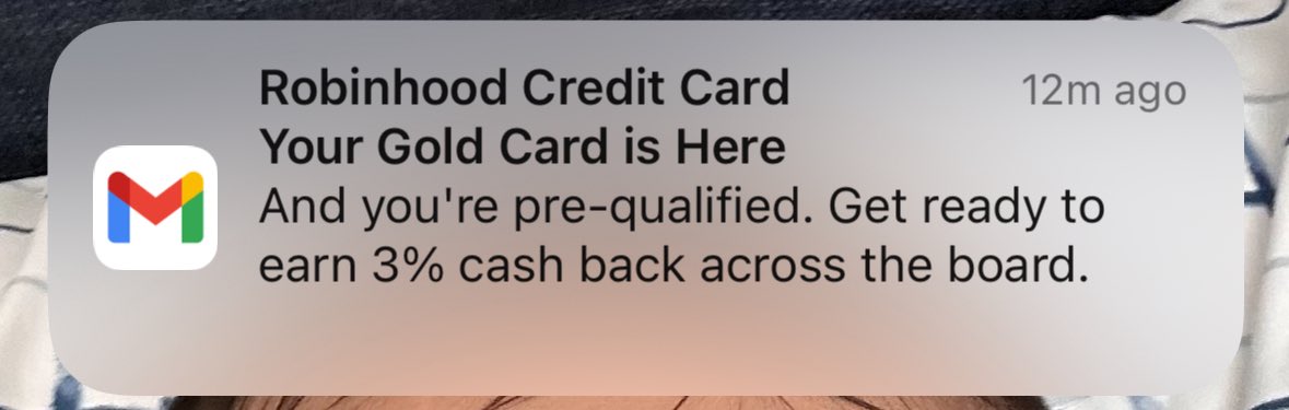 Robinhood blessed me this morning