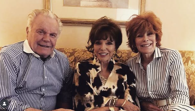 Happy 85th Birthday, Jill St. John!
Here with her husband, Robert Wagner and their friend, Joan Collins in May 2022.