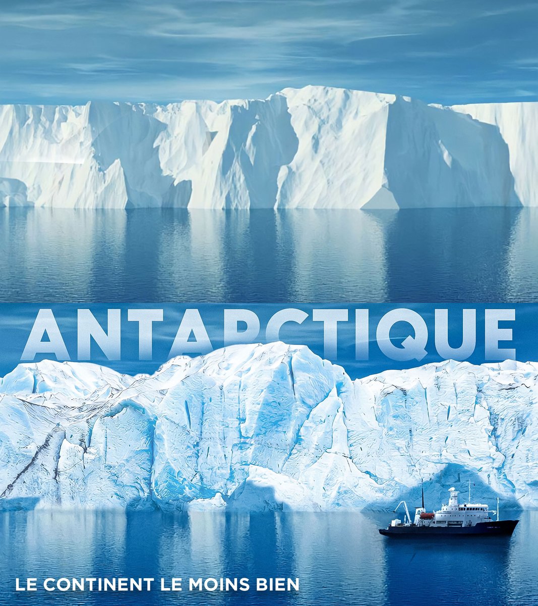 Antarctique.
Beau mur de glaçons 🥶