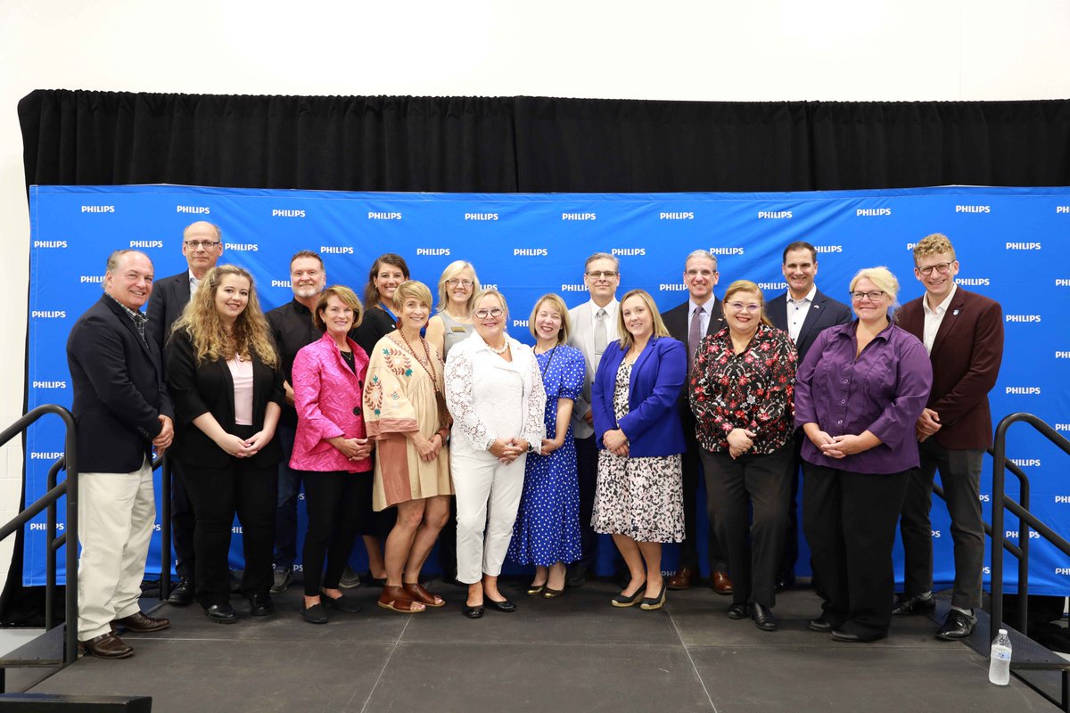Congrats to Philips, that announced an expansion of its Reedsville manufacturing facility - part of an overall $150 million investment in manufacturing and R&amp;D creating an opportunity to improve the quality &amp; delivery of healthcare in the US. bit.ly/3Jswanb