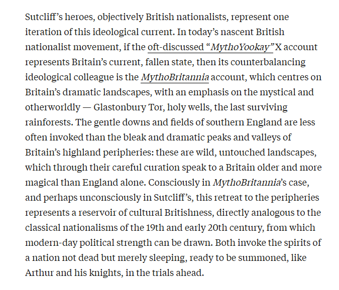 Mytho Britannia (@mythobritannia) on Twitter photo This was a wonderful essay, and for what must be the first case of <a href="/MythoBritannia/">Mytho Britannia</a> featuring in an online publication, an excellent summation of what the page is about. Do give it a read. This was a wonderful essay, and for what must be the first case of <a href="/MythoBritannia/">Mytho Britannia</a> featuring in an online publication, an excellent summation of what the page is about. Do give it a read.