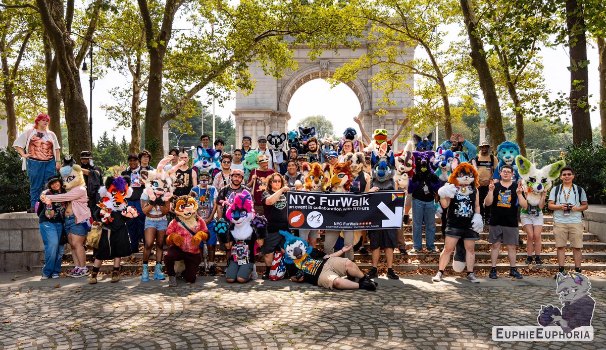 NYC FurWalk (@nycfurwalk) on Twitter photo ๐ณโ๏ธ FurWalk 7 Recap!
Thanks to everyone who joined us at Prospect Park โ your energy makes these walks unforgettable ๐
โจ Next up: FurBar 4, FurFlix 3 & our first FurFeast ๐
๐ All links in bio
๐ธ: <a href="/EuphieEuphoria/">Euphoria ๎จ</a> ๐ณโ๏ธ FurWalk 7 Recap!
Thanks to everyone who joined us at Prospect Park โ your energy makes these walks unforgettable ๐
โจ Next up: FurBar 4, FurFlix 3 & our first FurFeast ๐
๐ All links in bio
๐ธ: <a href="/EuphieEuphoria/">Euphoria ๎จ</a>