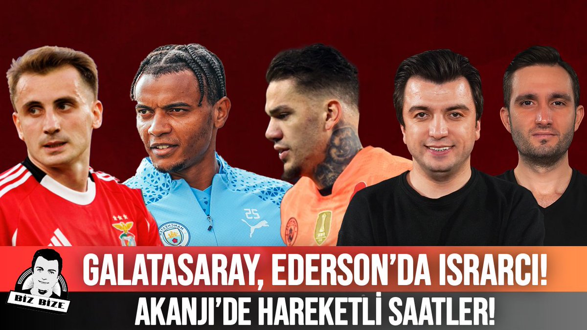 BTV (@bitvonline) on Twitter photo 🔥Galatasaray'da öncelik Ederson!
🔥Galatasaray'ın yeni yıldız adayı: Manuel Akanji!
🔥Fenerbahçe, Kerem Aktürkoğlu transferinde hangi aşamada?
🗣️Bugün saat 18:00'da: <a href="/bisarozbey/">Bışar Özbey</a> ve <a href="/sametsuner/">Samet Süner</a> transfer gündemine dair tüm gelişmeleri ele alıyor!
🔗 ytbe.app/go/fcomXF5l 🔥Galatasaray'da öncelik Ederson!
🔥Galatasaray'ın yeni yıldız adayı: Manuel Akanji!
🔥Fenerbahçe, Kerem Aktürkoğlu transferinde hangi aşamada?
🗣️Bugün saat 18:00'da: <a href="/bisarozbey/">Bışar Özbey</a> ve <a href="/sametsuner/">Samet Süner</a> transfer gündemine dair tüm gelişmeleri ele alıyor!
🔗 ytbe.app/go/fcomXF5l