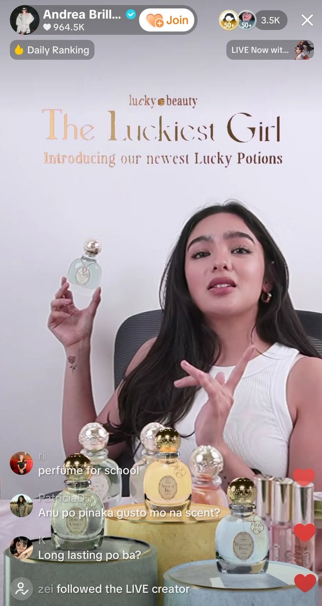 ohmyjomskie's tweet photo. I checkd out testers,dont wana blind buy

small takeaways frm d live:

-new projects soon, just wait🤗
-"rich tita" 😘
-new ventures comin 😍
-she finished SHS, planning hands on college course 🧑‍🎓
-her current fave scent is "moment of peace" (also his) 😀

#CEOBlythe #LuckyBeauty https://t.co/Ztg8PMIv6b