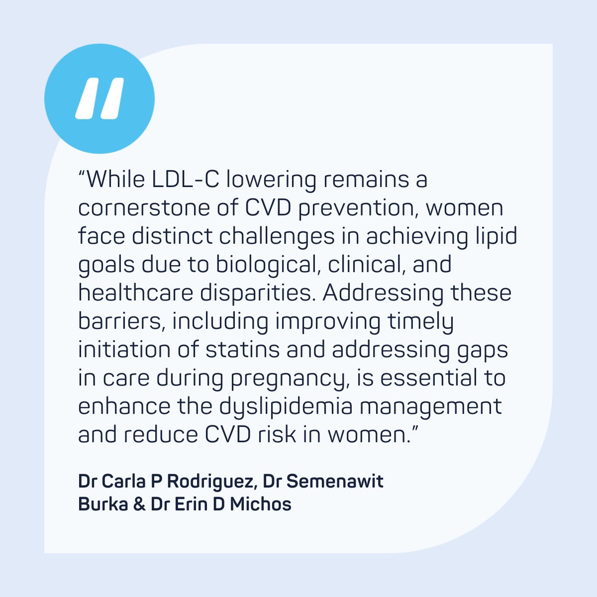 Women As One (@womenas1) on Twitter photo 💊 Women face delays & undertreatment in statin therapy, despite equal or higher lifetime CVD risk.
A 2025 review shows pregnancy gaps & lack of sex-specific lipid guidelines are costing lives.
We must close this care gap.
🔗 pubmed.ncbi.nlm.nih.gov/40100457/ 
#WomenInCardiology #CVD 💊 Women face delays & undertreatment in statin therapy, despite equal or higher lifetime CVD risk.
A 2025 review shows pregnancy gaps & lack of sex-specific lipid guidelines are costing lives.
We must close this care gap.
🔗 pubmed.ncbi.nlm.nih.gov/40100457/ 
#WomenInCardiology #CVD
