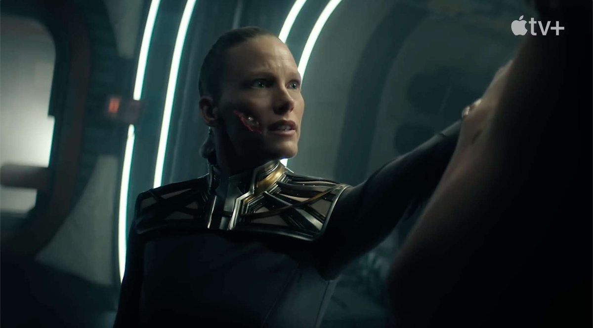 Gaal’s plan with Dawn has failed—but her next visitor is even more dangerous. Demerzel arrives. ⚡ Don’t miss this intense #Foundation S3 scene! #VFX by <a href="/botvfx/">botvfx</a> @craftyapesvfx @framestore @accenturesong <a href="/outpostvfx/">Outpost VFX</a> #otomo_fx @pfxcompany @fxrodeo @ssvfx artofvfx.com/foundation-sea…