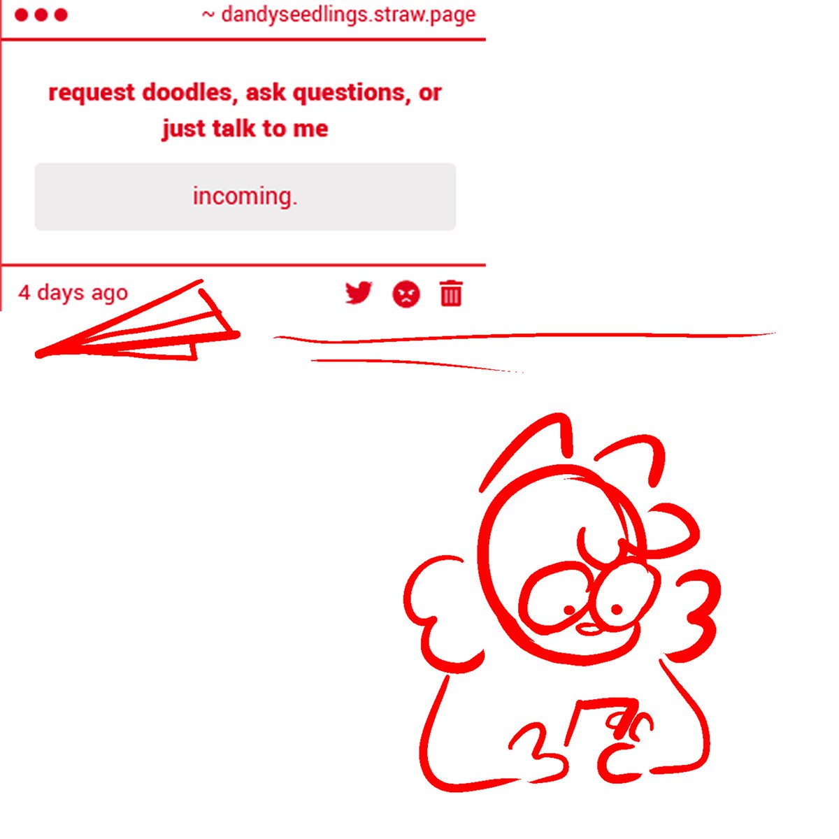 if this was an omen of sorts i think i've missed it