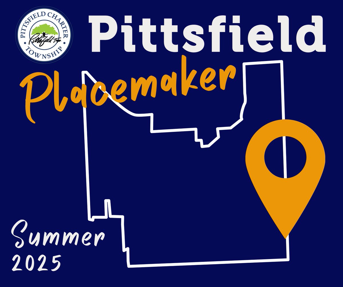 The Summer 2025 Pittsfield Placemaker is here!
calameo.com/books/00265978…
If you are a resident of Pittsfield Charter Township and you are not receiving the Pittsfield Placemaker please contact us at info@pittsifeld-mi.gov.