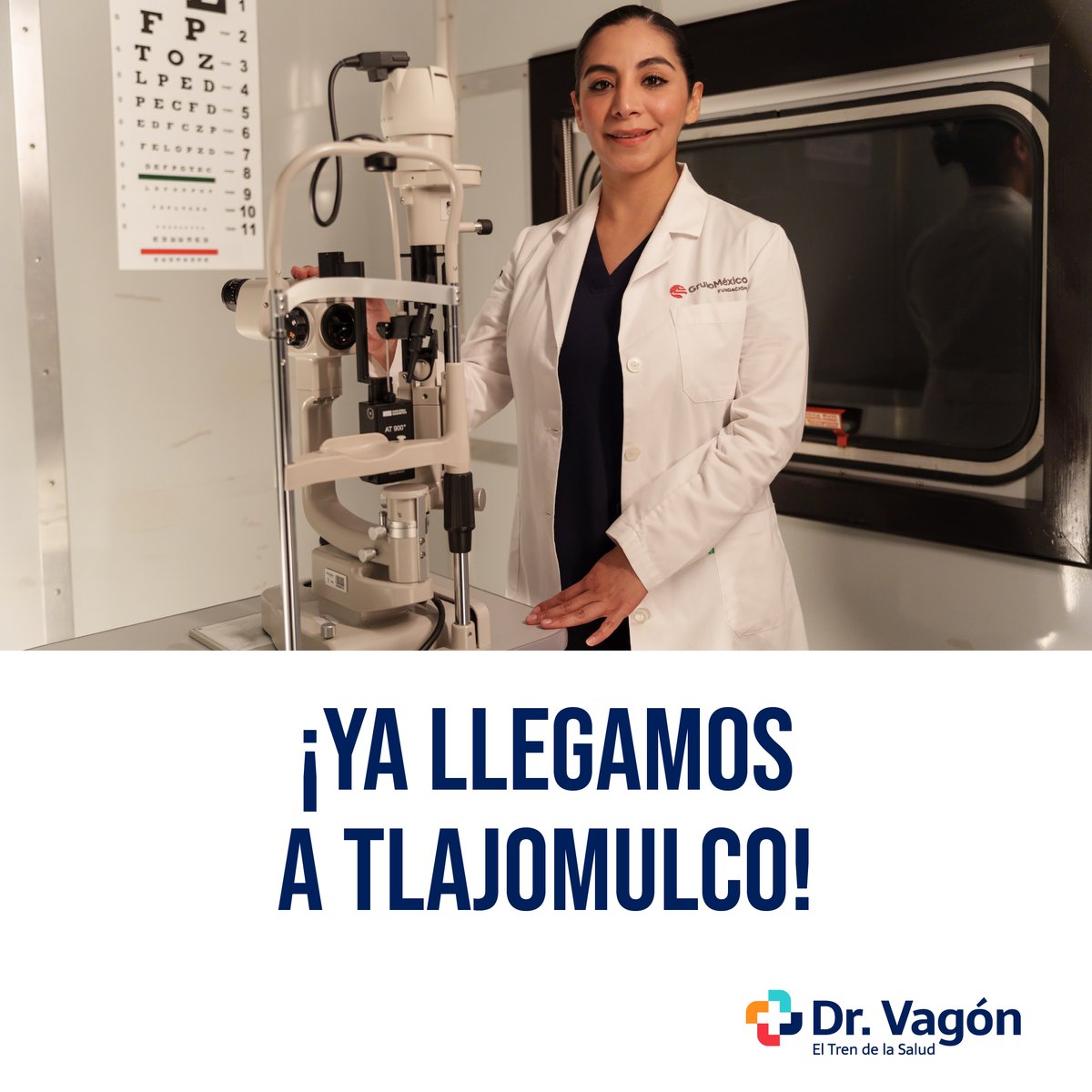 ¡Aquí estamos, Tlajomulco!

Los esperamos en 📍 Calle Higuera S/N, Col. Los Ocampo. Recuerden que otorgamos 500 fichas de atención médica gratuita todos los días; comenzamos a las 6:00 AM.

#GrupoMéxico <a href="/GMexico_oficial/">Grupo México</a> <a href="/FundacionGM/">FundaciónGrupoMéxico</a>