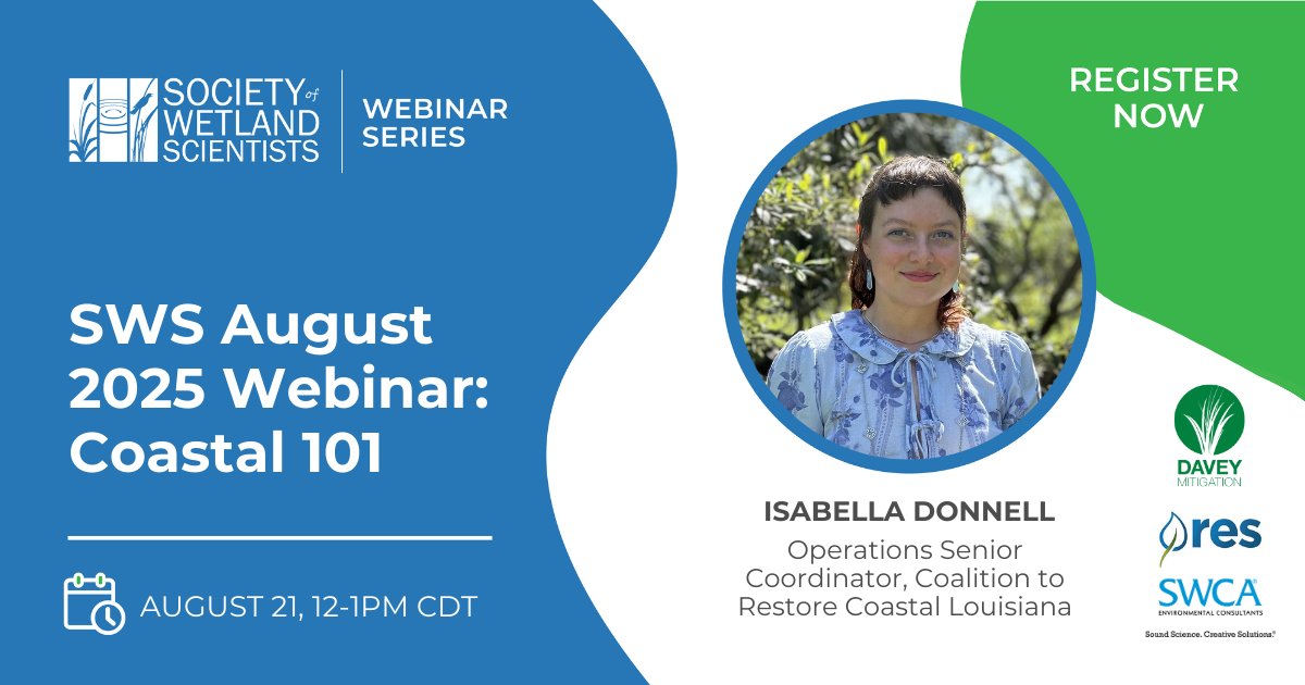 Society of Wetland Scientists tweet media