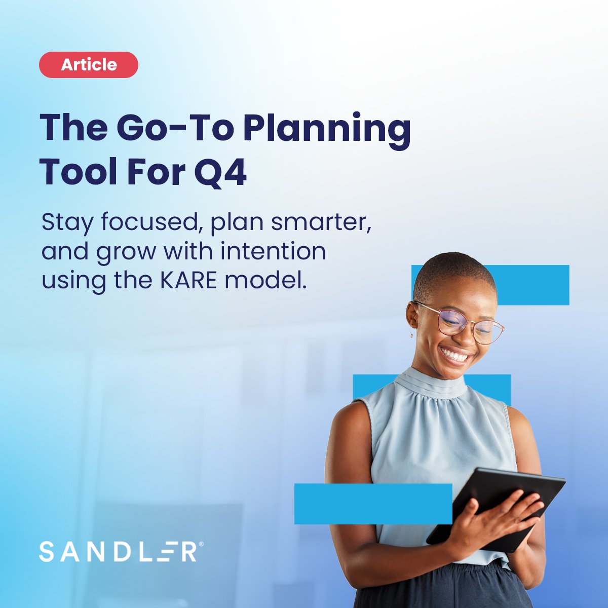 Are you chasing every lead—or focusing on the ones that count? 🎯

The #KARE framework helps you prioritize accounts—Keep, Attain, Recapture, Expand—for a smarter, more strategic Q4.

🔗 Learn more: sandler.com/blog/kare-the-…

#Sandler #SalesSuccess