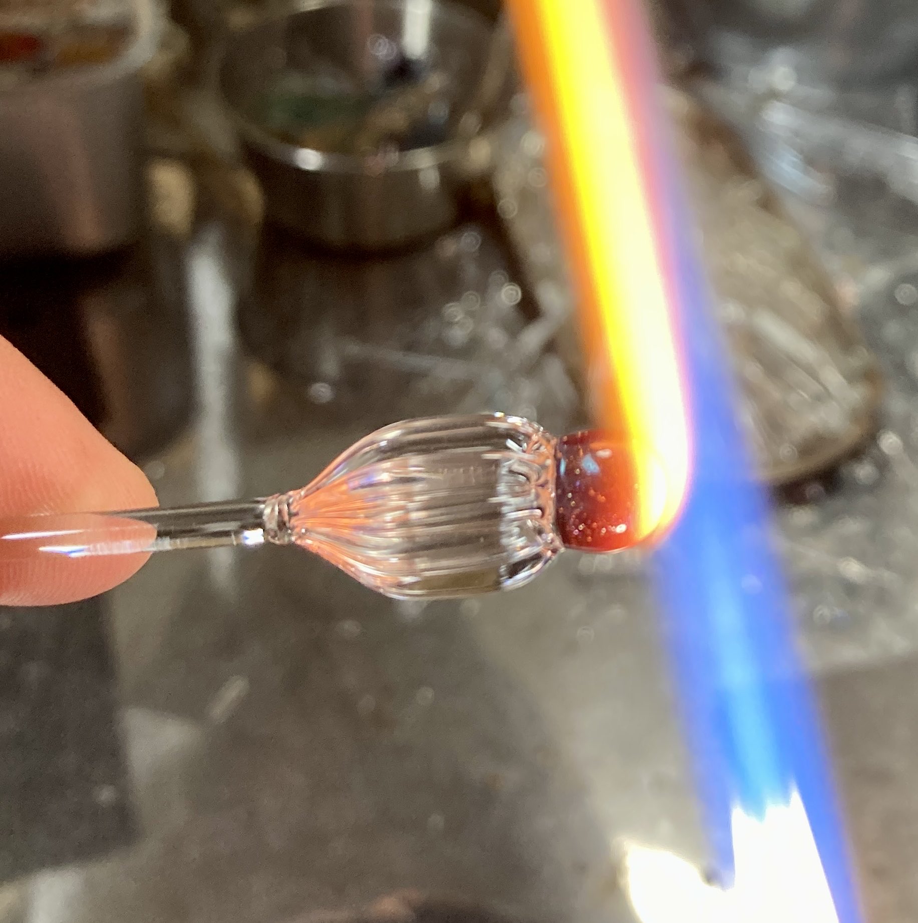 ガラス工房 KINOKODAMA ガラスペン 半月ニブ KINOKODAMA Lampworksのプロフィール | minne 国内最大級の