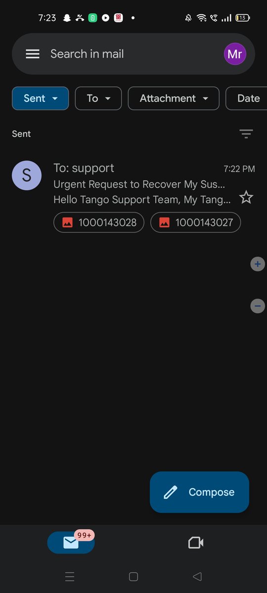 MateebKhan8's tweet photo. Hi @TangoMe, my Tango account @pleasant-fox-60851 got suspended without any warning. I’ve already emailed support with my details and receipt. Please help me recover my account, it’s very important for me. Thank you 🙏 

please recover my account https://t.co/VHZvgl3cy5
