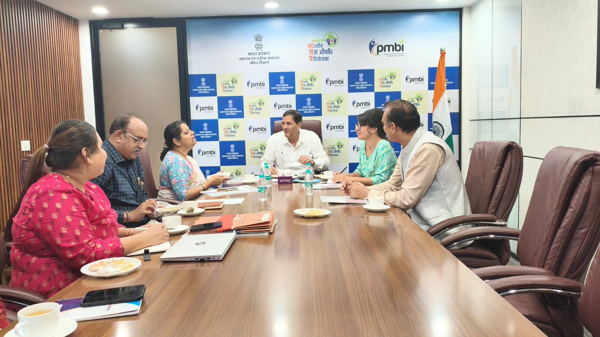 We had an excellent meeting with Ms. Ahlladini Panda, head of the Pharmaceuticals and Medical Equipment Bureau of India (PMBI). We agreed to deepen and expand bilateral collaboration, benefiting both countries and peoples.
