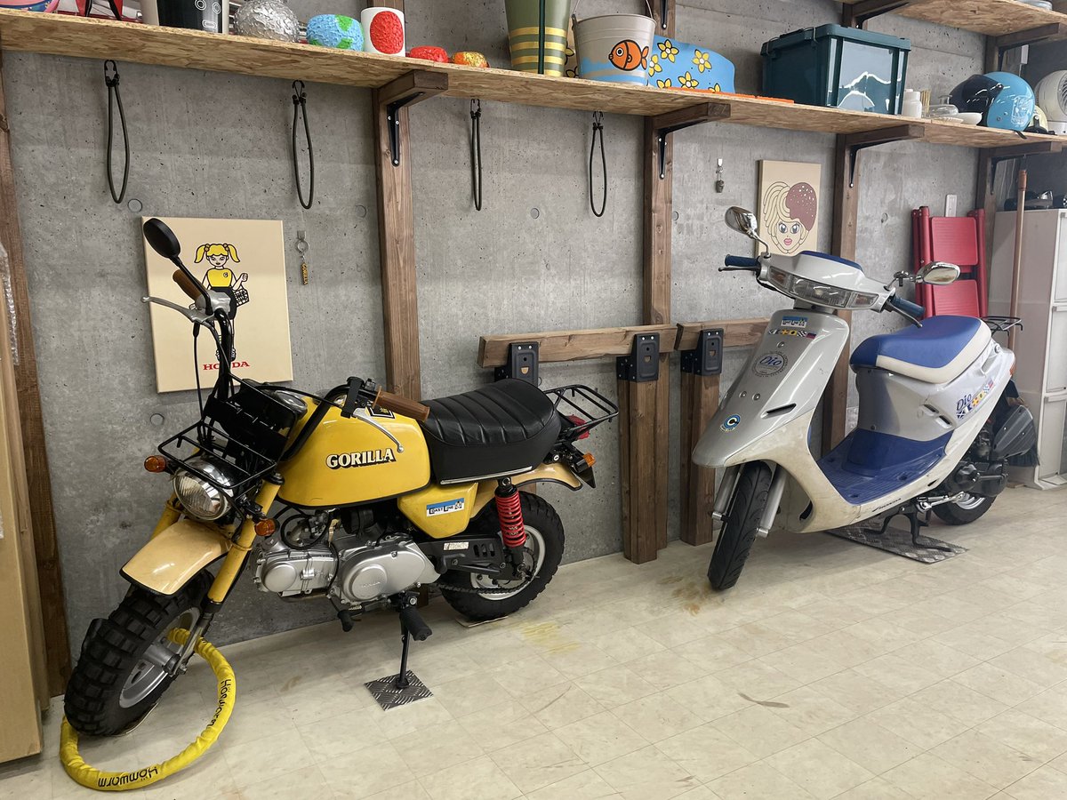 potatokikuchi2's tweet image. #バイクの日
B 貧乏なのに
K 数が増える
B バイクたち
ヒィ〜ヤ！
#BKB